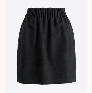 J. Crew Black Mini Skirt